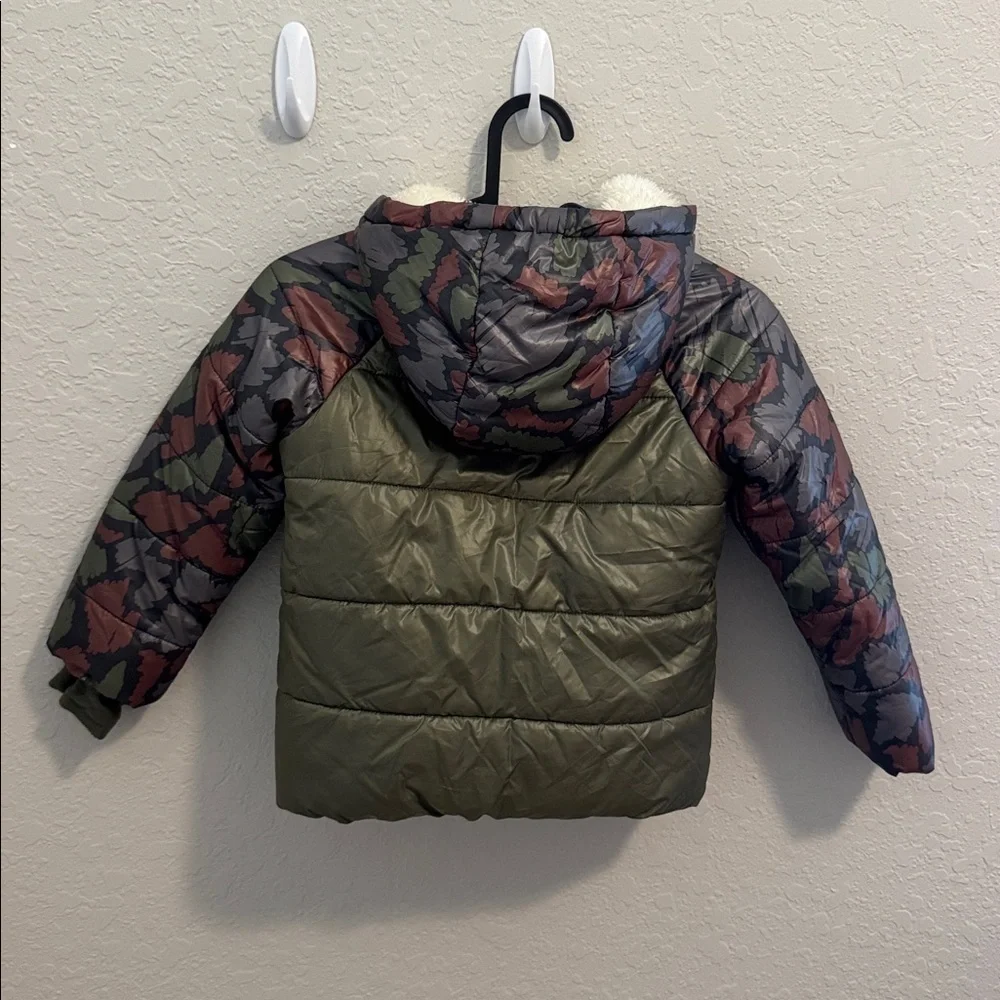 Cat & Jack Green Camo Jacket